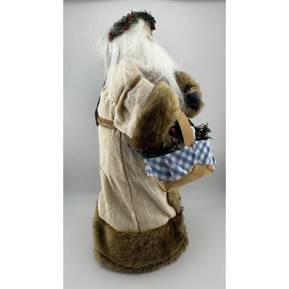 Midwest Cannon Falls Heirloom Santa with Basket and Goose Figurine Christmas - Picture 5 of 10